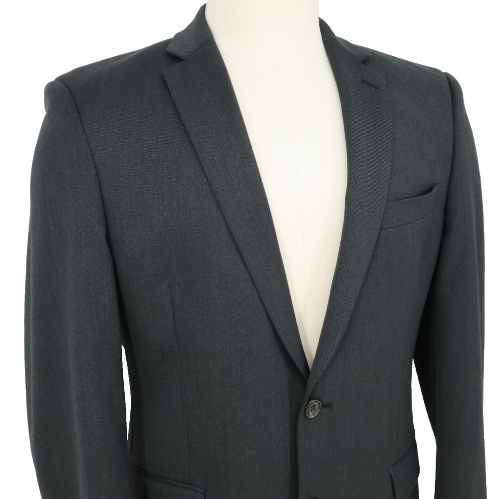 Ralph Lauren Sport Coat Mens 42L Gray Jacket Blazer Lined Preppy Career - Picture 5 of 16